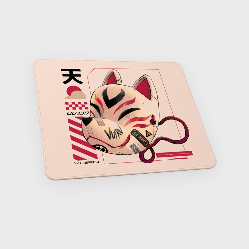S1 Yako Heaven mousepad shown from a tilted top angle
